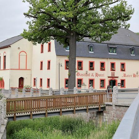 Gasthof Und Hotel Roter Hirsch Claußnitz Eksteriør bilde